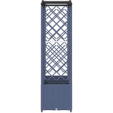  Povišeni krevet s mrežom i krovom Sivi 204 x 40 x 141 cm PP | Eponuda.ba