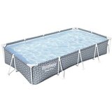 Bestway Porodični bazen sa metalnim okvirom 366x201x66cm Steel Pro leaf design | ePonuda.com