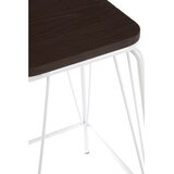 Premier Housewares Bel/v temni naravni barvi stolček iz masivnega bresta District – | Shoptok.si