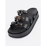 SEASTAR Women's platform flip-flops black | Shoptok.si