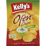 Kelly's Oven Chips - Sour Cream - 10 kosov Cene