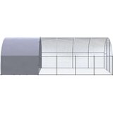 vidaXL Vanjski kokošinjac 3 x 6 x 2 m od pocinčanog čelika | shoptok.hr