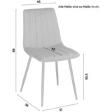 Mömax stol lisa, zelena | Shoptok.si
