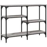  The Living Store Konzolna mizica siva sonoma 102x29x75 cm inženirski les - Konzolna Mizica, (21444907) | Shoptok.si