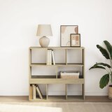 vidaXL Knjižna omara/pregrada sonoma hrast 100x33x94,5 cm Cene