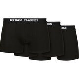 Urban Classics Plus Size Organic Boxer Shorts 3-Pack Black+Black+Black Cijene