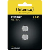 (Intenso) Baterija alkalna LR43/2, 1,5 V dugmasta, blister 2 kom - LR43/2