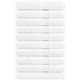  Ručnici za saunu SOLUND 10 kom bijeli 80 x 200 cm 600 gsm | shoptok.hr