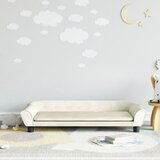 The Living Store Otroški kavč krem 100x50x26 cm žamet - Otroški Kavč, (21663696) | Shoptok.si