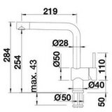 Blanco linus-f hd krom 514025 | Shoptok.si