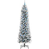  Umjetno božićno drvce Bijela 240 cm PVC i Metal i Plastika | shoptok.hr