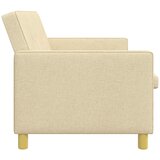  Krevet-sofa na razvlačenje Krem Tkanina | Eponuda.com