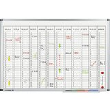Legamaster Letni planer Premium, mesečni planer, magnetni, ŠxV 900 x 600 mm, navpična razdelitev Cene