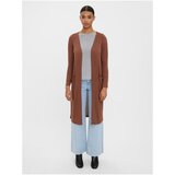 Vero Moda Brown Long Cardigan Anepaya - Women Cene