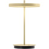 UMAGE Svijetlo žuta metalna LED stolna lampa s metalnim sjenilom (visina 31 cm) Asteria Move – | shoptok.hr