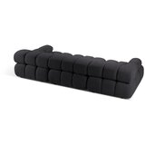 Micadoni Antracitno siva sedežna garnitura iz tkanine bouclé 282 cm Bellis – Home | Shoptok.si