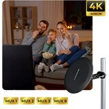 Berdsen BD-955 crna unutarnja/vanjska TV ultra HD 4K antena | shoptok.hr
