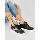 Shelvt Black sneakers with a hidden wedge | Shoptok.si