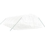  Staklenik s čeličnim okvirom bijeli 50 m² 10 x 5 x 2,3 m | shoptok.hr