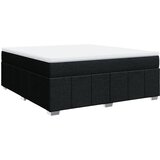  Krevet s oprugama i madracem crni 180x200 cm od tkanine | shoptok.hr