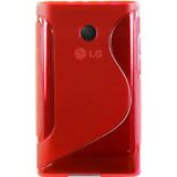  S silikonski ovitek LG E430 L3 II rdeč Cene
