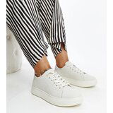 Gemre Beige leather sneakers Sireen | Shoptok.si