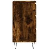  Komoda boja dimljenog hrasta 40 x 35 x 70 cm konstruirano drvo Smeđa | shoptok.hr