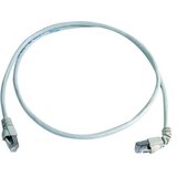 Telegärtner L00000A0192 RJ45 omrežni kabel\, Patch kabel CAT 6a S/FTP 1.00 m siva ognjevaren\, z zaščitnim zapornim zatičem 1 kos, (20418834) | Shoptok.si