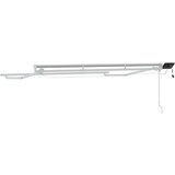  Ručni okvir tende s LED-ima Bijeli 3 x 2 m Aluminij - Bijeli 3 x 2 m | shoptok.hr
