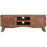 TV ormarić 110 x 30 x 40 cm od grubog drva manga | shoptok.hr