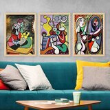 Wallity Set uramljenih slika 3NTC_UNPP01, 3 dijela | Eponuda.ba