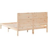  Dugi okvir kreveta bez madraca 140 x 220 cm masivno drvo | Eponuda.ba