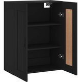  Zidni ormarić crni 69,5 x 34 x 90 cm od konstruiranog drva | Eponuda.ba