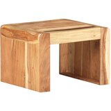  Bočni stolić 43 x 40 x 30 cm od masivnog bagremovog drva | shoptok.hr