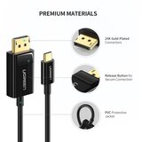 Ugreen USB-C na DP 4K (DisplayPort) kabel 1.5M - polybag | shoptok.hr