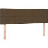  Krevet s oprugama i madracem tamnosmeđi 140 x 190 cm od tkanine | shoptok.hr