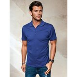 DStreet Koszulka polo męska niebieska | Shoptok.si
