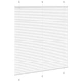 vidaXL Plisirana žaluzija Bela 120x150 cm Širina tkanine 119,4 cm | Shoptok.si