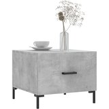 vidaXL Stolić za kavu siva boja betona 50x50x40 cm konstruirano drvo | shoptok.hr