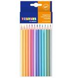 Playbox PlayBox: Pastelni trikotni barvni svinčniki, komplet 12 kosov | Shoptok.si