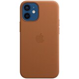Apple Mini usnjen etui iPhone 12, rdečkasto rjav | Shoptok.si