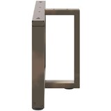  Noge kavne mize v obliki črke T 2 kosa 70x25x(42-43) cm jeklo, (21828610) | Shoptok.si