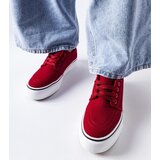 Gemre Red eco-suede sneakers Abboud | shoptok.hr
