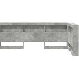  Skladišno uzglavlje Betonski sivi 100 cm Konstruirano drvo | shoptok.hr