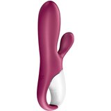 Satisfyer vibrator Hot Bunny aplikacijom, crveni | shoptok.hr