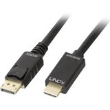 Lindy DisplayPort / HDMI adapterski kabel DisplayPort utikač, HDMI-A utikač 5.00 m crna 36924 DisplayPort kabel Cijene