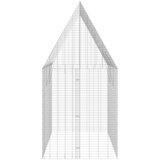  Kavez za zečeve Srebrno 300 x 100 x 210 cm Cinkani čelik | Eponuda.com