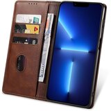 INORCO Preklopna torbica za telefon denarnica za iPhone 13 Pro Max 6,7 palca, magnetno usnjeno stojalo s telečjo teksturo, (22034884) | Shoptok.si