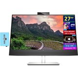 HP 27" Conferencing IPS AG QHD 2560x1440@75Hz, 16:9, 1000:1, 5ms, 300 cd/m², 178°/178°, 1 DP 1.2, 1 DP 1.2-out, 1 HDMI 1.4, 1 USB Type-C; 4 USB Type-A, 1 RJ-45, 2x5W, Height, Pivot, Swivel, Tilt, VESA 100, Black/Silver, 3yw, E27m G4 40Z29AA | Eponuda.com