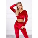 Kesi Velour set with red Queen lettering Cijene